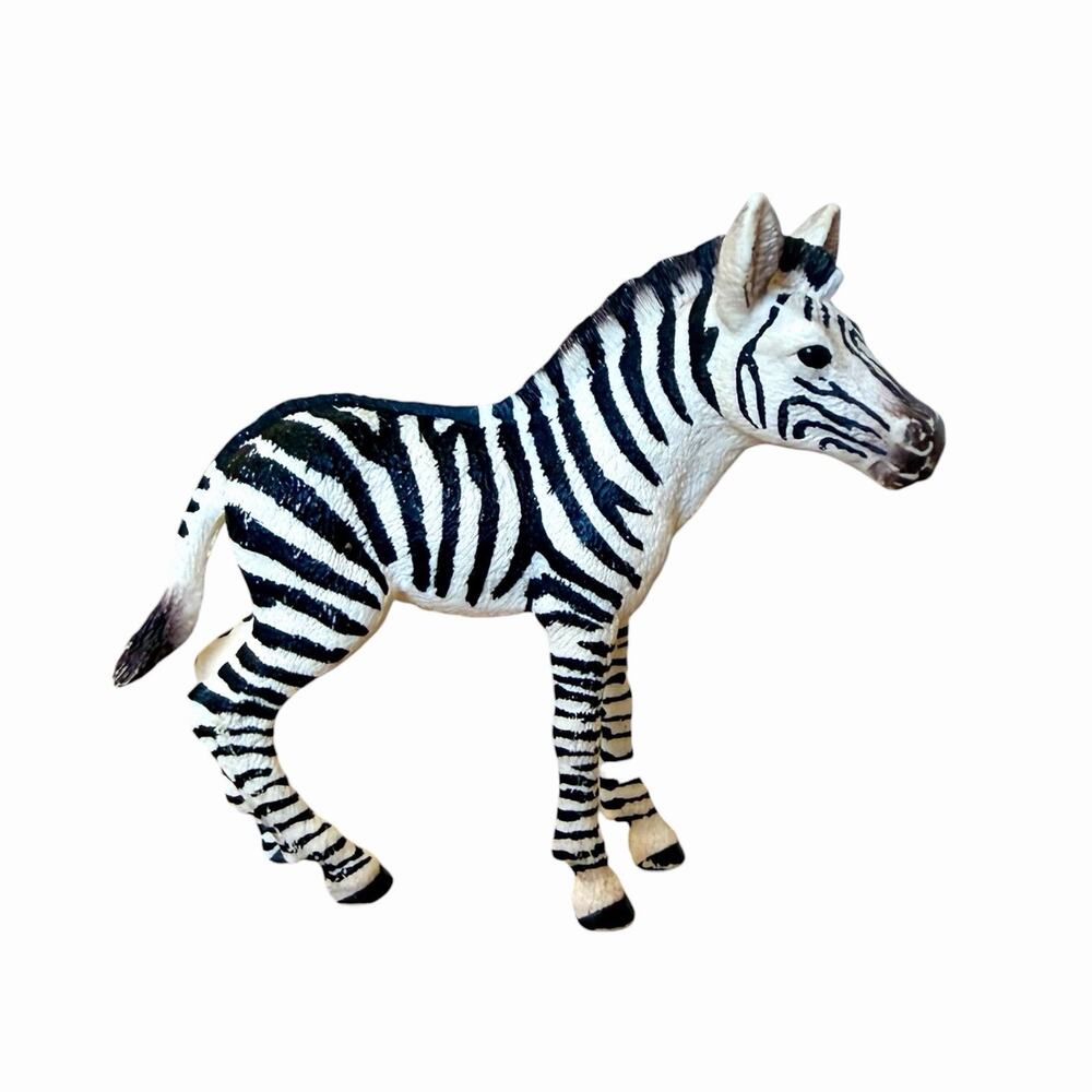 Schleich Retired Zebra Foal Figure 14811 2017 Wildlife